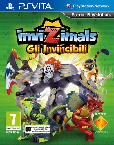 Vita invizimals gli - vita, invizimals: