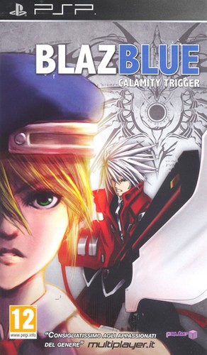 Psp blaze blue calamity - blue,