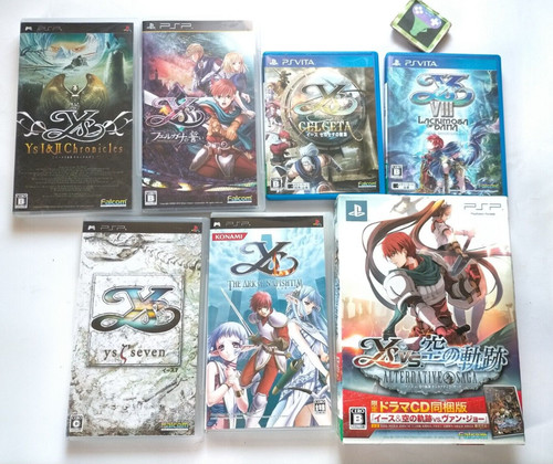 Lotto psp vita i - ys, ii