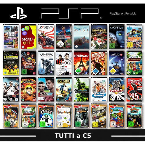 Psp playstation gioco scelta - playstation, a